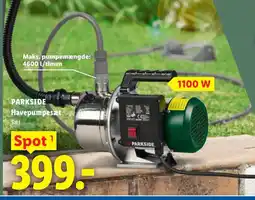 Lidl PARKSIDE Havepumpesæt tilbud