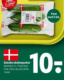 Coop 365 Danske skoleagurker tilbud