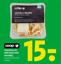 Coop 365 Coleslaw a la wild west med dressing tilbud