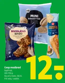 Coop 365 Coop madbrød tilbud