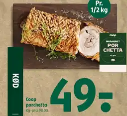 Coop 365 Coop porchetta tilbud