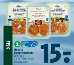 Coop 365 Havets fiskefrikadeller tilbud