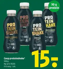 Coop 365 Coop proteinshake tilbud