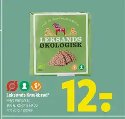 Coop 365 Leksands Knækbrød tilbud
