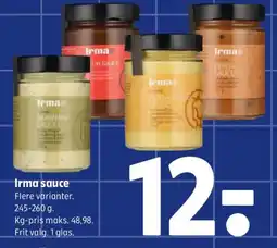Coop 365 Irma sauce tilbud