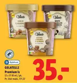 Lidl GELATELLI Premium is tilbud