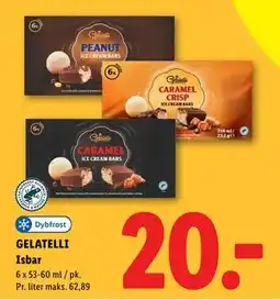 Lidl GELATELLI Isbar tilbud