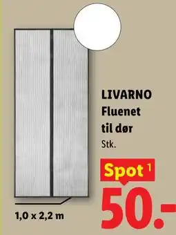 Lidl LIVARNO Fluenet til dør tilbud