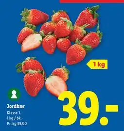 Lidl Jordbær tilbud