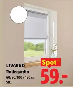 Lidl LIVARNO Rullegardin tilbud