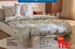 Lidl LIVARNO Sengesæt af bomuldssatin tilbud