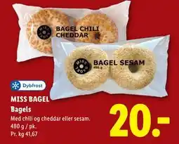 Lidl MISS BAGEL Bagels tilbud