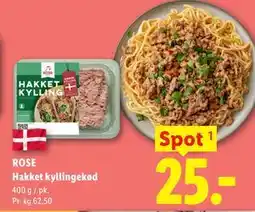 Lidl ROSE Hakket kyllingekød tilbud