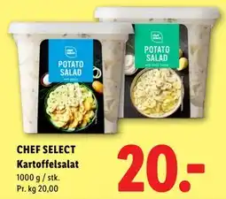Lidl CHEF SELECT Kartoffelsalat tilbud