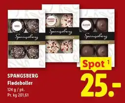 Lidl SPANGSBERG Flødeboller tilbud