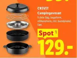 Lidl CRIVIT Campingovnsæt tilbud