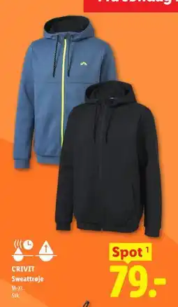 Lidl CRIVIT Sweattrøje tilbud