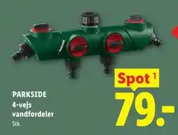 Lidl PARKSIDE 4-vejs vandfordeler tilbud