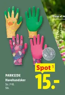 Lidl PARKSIDE Havehandsker tilbud