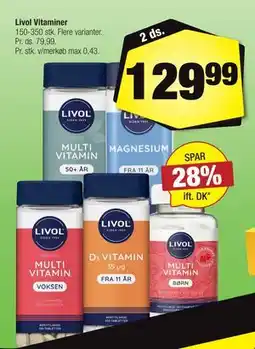 Calle Livol Vitaminer tilbud