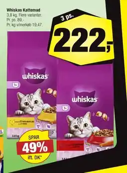 Calle Whiskas Kattemad tilbud