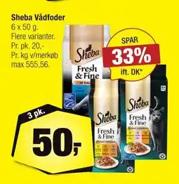 Calle Sheba Vådfoder tilbud