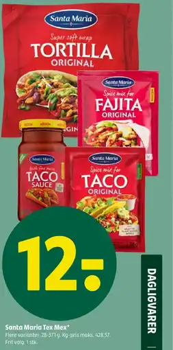 Coop 365 Santa Maria Tex Mex tilbud
