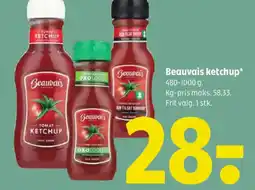 Coop 365 Beauvais ketchup tilbud
