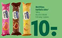 Coop 365 McVities tartlets kiks tilbud