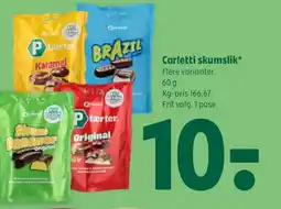 Coop 365 Carletti skumslik tilbud