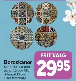 Din Isenkræmmer Bordskåner tilbud