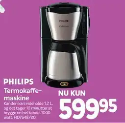 Din Isenkræmmer Termokaffemaskine tilbud