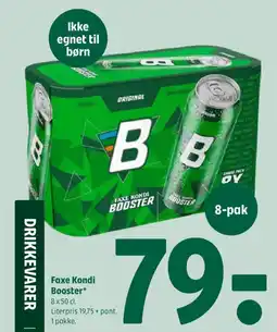 Coop 365 Faxe Kondi Booster tilbud