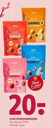 Coop 365 Coop chokoladekugler tilbud