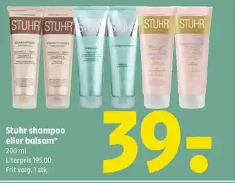 Coop 365 Stuhr shampoo eller balsam tilbud