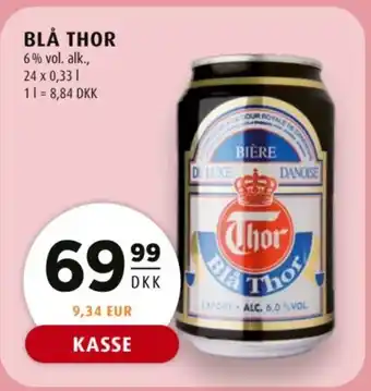 Scandinavian Park Blå Thor tilbud