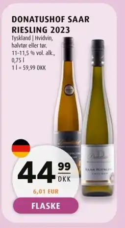Scandinavian Park Donatushof Saar riesling 2023 tilbud