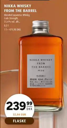 Scandinavian Park Nikka whisky From the barrel tilbud
