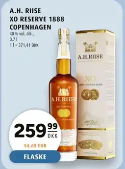 Scandinavian Park A.H. Riise XO reserve 1888 tilbud