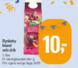 Føtex Rynkeby bland selv drik tilbud