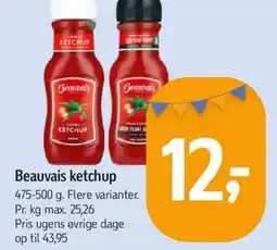 Føtex Beauvais ketchup tilbud