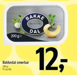 Føtex Bakkedal smørbar tilbud