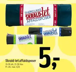 Føtex Skrald-let affaldsposer tilbud