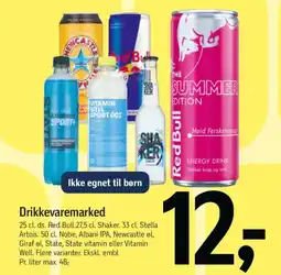 Føtex Drikkevaremarked tilbud