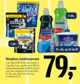 Føtex Neophos maskinopvask tilbud