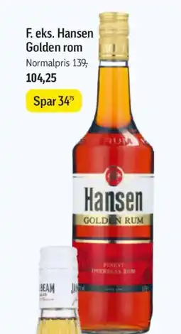 Føtex F.eks. Hansen Golden rom tilbud