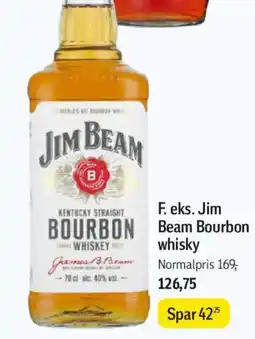 Føtex F.eks. Jim Beam Bourbon whisky tilbud