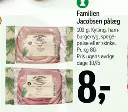 Føtex Familien Jacobsen pålæg tilbud
