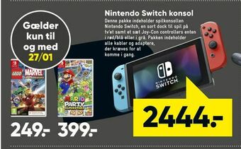 Bilka Nintendo Switch konsol tilbud