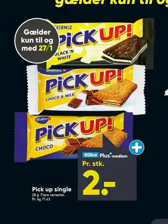 Bilka Pick up single tilbud